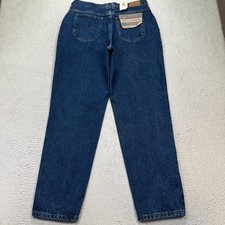 Vintage Lee Jeans Womens 16 Fits 33x31 Blue Relaxed Fit Tapered Leg High Rise