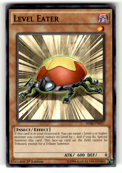 Level Eater SDSE-EN017 1st Edition Common Structure Deck: Synchron Extreme LP