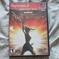 Interplay Baldur's Gate: Dark Alliance Greatest Hits w/ Manual PS2 NTSC-U/C T