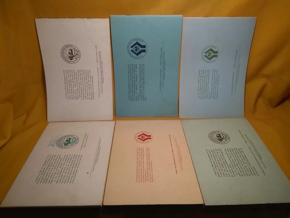 lot of 13 Indians of…PB booklets Bureau of Indian Affairs Native American - Image 3 of 4