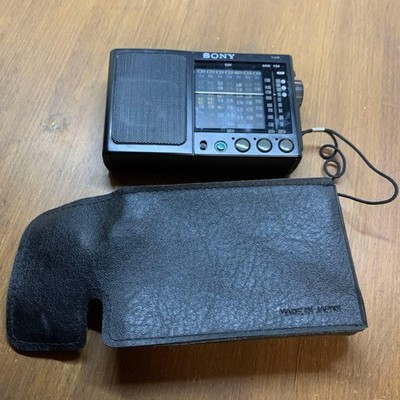 Sony ICF-SW20 Compact FM/MW/SW 9-Band Radio Portable Tuner Black Japan