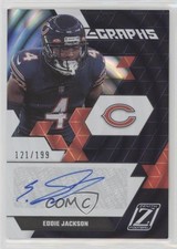 2021 Panini Zenith Z-Graphs 121/199 Eddie Jackson #ZG-EJ Auto s3g