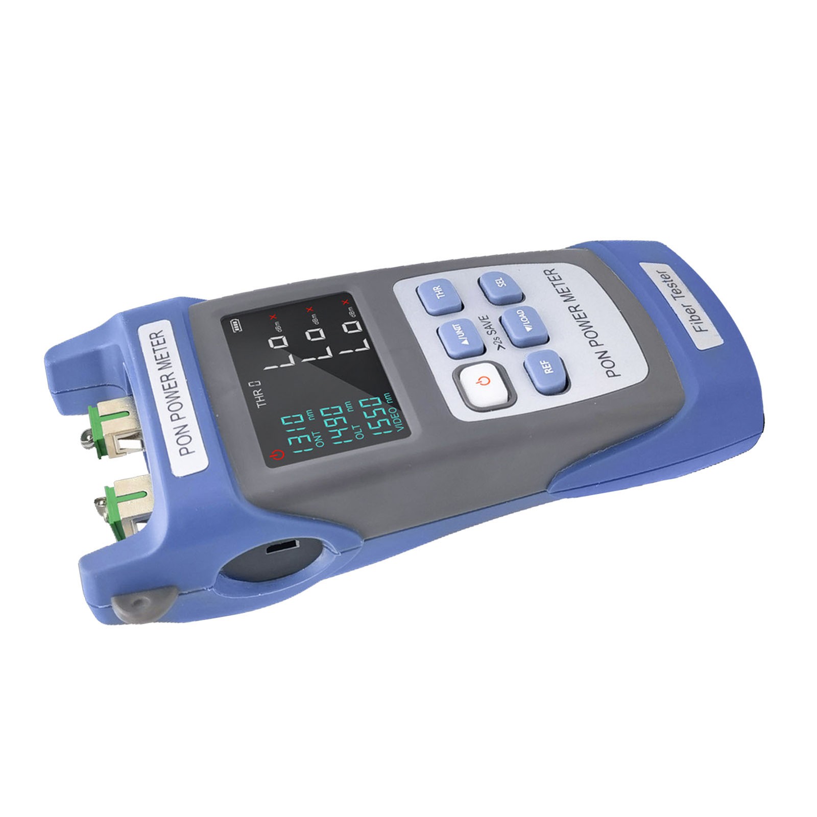Optical Power Meter Handheld Fiber Optic Test Tool Kit Network Scanner Splitter