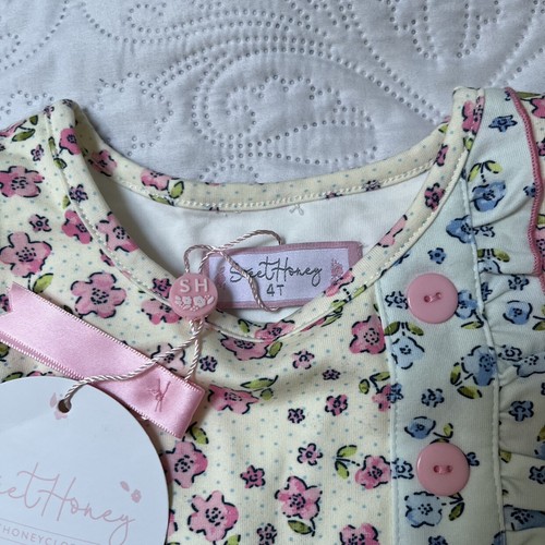 NWT SweetHoney Double Dutch Dress Size 4T - Picture 5 of 5