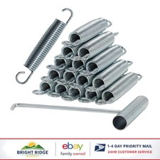 5.5 Inch Trampoline Replacement Springs Set of 16, High Resilience and Safety