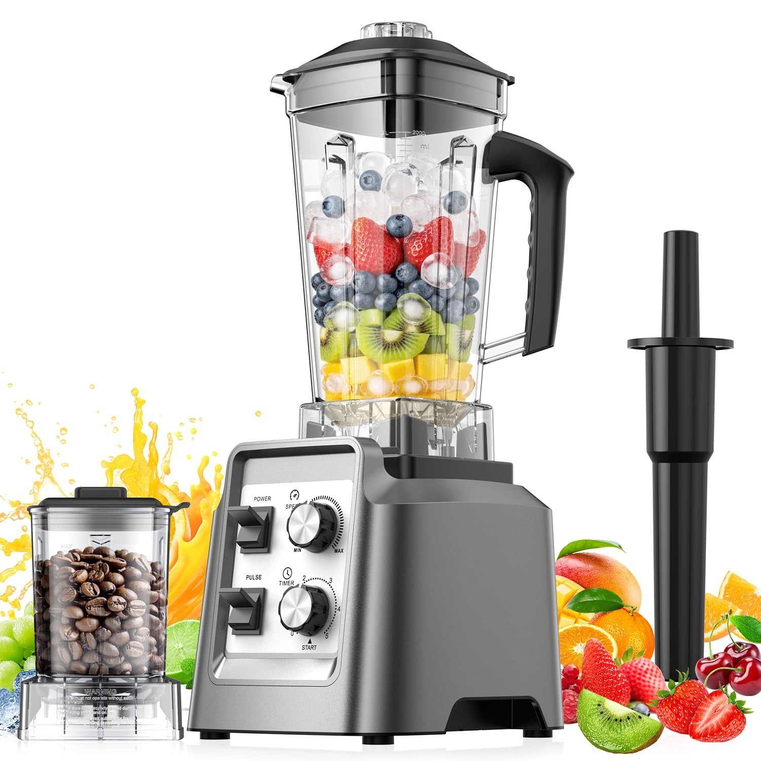 With 20oz. Grinder, 28000 Rpm Ki... Fast Ship