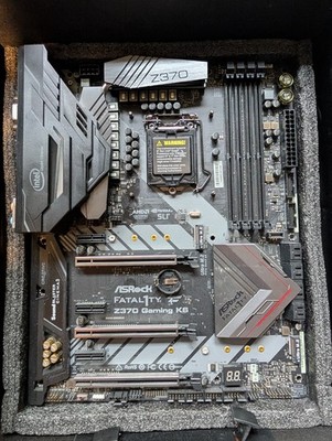 ASRock Fatal1ty Z370 Gaming K6 ATX LGA1151 DDR4 4-Slot HDMI USB3.1