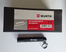 Würth Mini LED Taschenlampe W1 mit Gürteltasche+Zubehör ähnlich MAGLITE (R) Neu