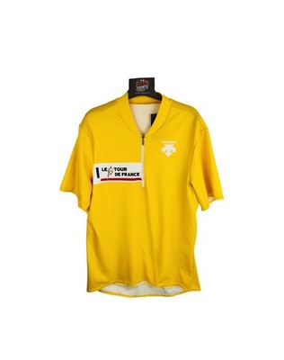 Le Tour de France Radsport Gelb Shirt Trikot 1990er (XL) Descente Maillot