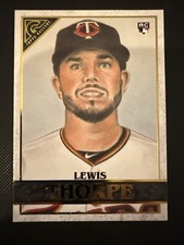 Lewis Thorpe #52 Topps Gallery MLB Baseball 2020 Minnesota Twins RC