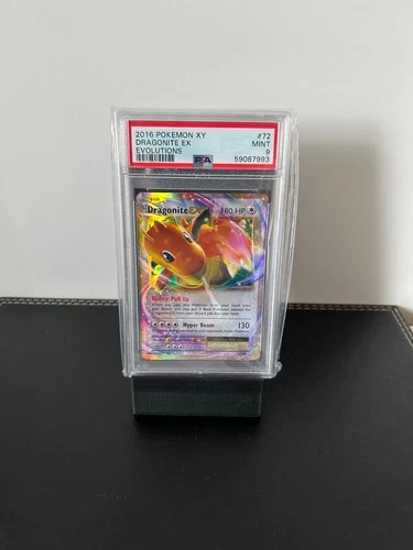 POKEMON XY EVOLUTIONS DRAGONITE EX 72/108 PSA 9