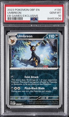 2023 POKEMON OBF EN-OBSIDIAN FLAMES EB GAMES EXCLUSIVE #130