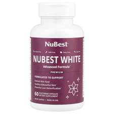Nubest White, 60 Vegetarian Capsules