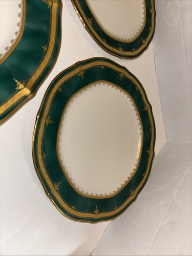 Noritake china Solemn Emerald pattern 6 piece place setting unused Rare - Picture 3 of 6