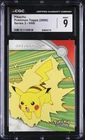 CGC 9 MINT Pikachu Topps 2000 Series 3 HV6 Pokemon Card