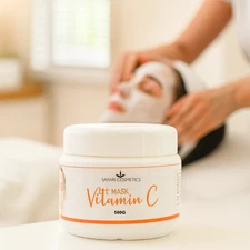 Vitamin C Facial Mask - Spa Treatment Antioxidant/Brightening/Depigmenting
