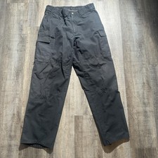 Blauer Pants Mens 34 Black Tactical Cargo Ripstop Work Uniform Duty Police