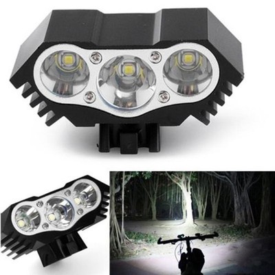 3 x XM-L T6 LED Fahrrad Fahrrad USB Scheinwerfer Scheinwerfer Taschenlampe