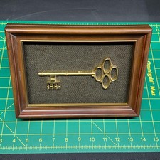 Vintage 1970s Nutone doorbell Golden Key Wall mounted untested.
