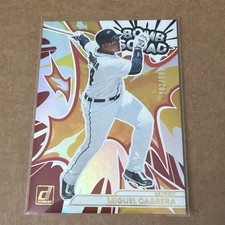 2026 Donruss Miguel Cabrera Holo /199 Bomb Squad Detroit Tigers 