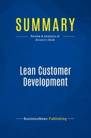 Businessnews Publishing | Summary: Lean Customer Development | Taschenbuch