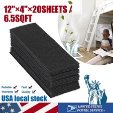 20 PCS Universal Ceiling Fan Filters Air Purifier Pads Trap Dust Odors Allergens