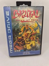 Thumbnail of ebay&reg; auction 407063978843 | Brutal: Paws of Fury - Sega Mega Drive