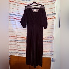 Elegant Black Jumpsuit - Large - New