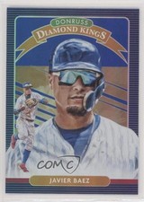 2020 Panini Donruss Diamond Kings Holo Blue Javier Baez #26 fm0