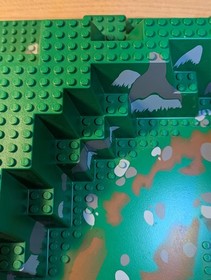 Base Plate ONLY - 1996 LEGO Dark Forest Fortress Set #6079