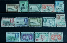 Nyasaland 1945 set of 14 SG 144/157 Mint hinged cat £95