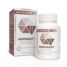 Adrenact – Adrenal Peptide Bioregulator 30 & 60 Capsules - Free Shipping