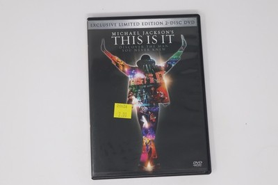Michael Jackson's This Is It Exclusive Limited Edition 2-disc DVD