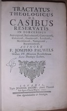 1750 Tractatus theologicus de casibus reserva...