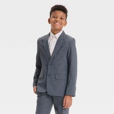 Boys' Suit Jacket - Cat Jack Gray 8