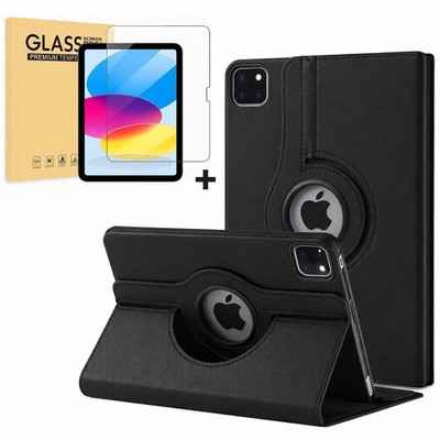 Hülle + Schutzglas 9H für Apple iPad Pro 11 M5/M4 (2025/2024) Tasche Etui Cover-