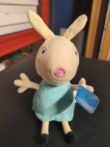 Just Play Peppa Pig Cartoon - Rebecca Rabbit Plush - BRAND NEW With Tags - 第 1/6 張圖片