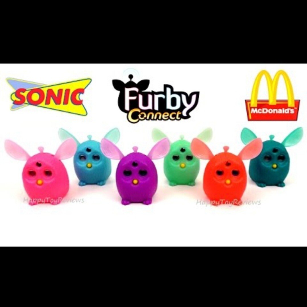 Furby Connect purple collectible NIP Sonic Wacky Pack 2016