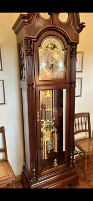 howard miller grandfather clock Model# 610-812 | eBay