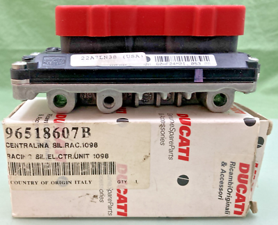 Ducati Performance ECU 1098 1098s SBK Racing ECM 96518607B Ducati Performance ECU 1098 1098s SBK Racing ECM 96518607B