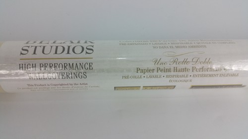 NEW BELAIR STUDIOS Wallpaper DS71464 1 Bolt 27' x 9 yd Formal Damask Stripes USA - Picture 3 of 10
