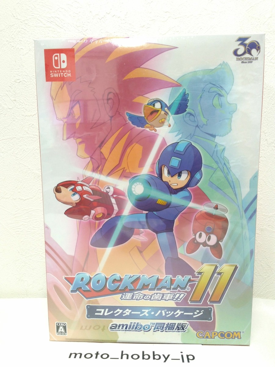 Nintendo Switch Capcom Rockman Megaman 11 Fate of Gear