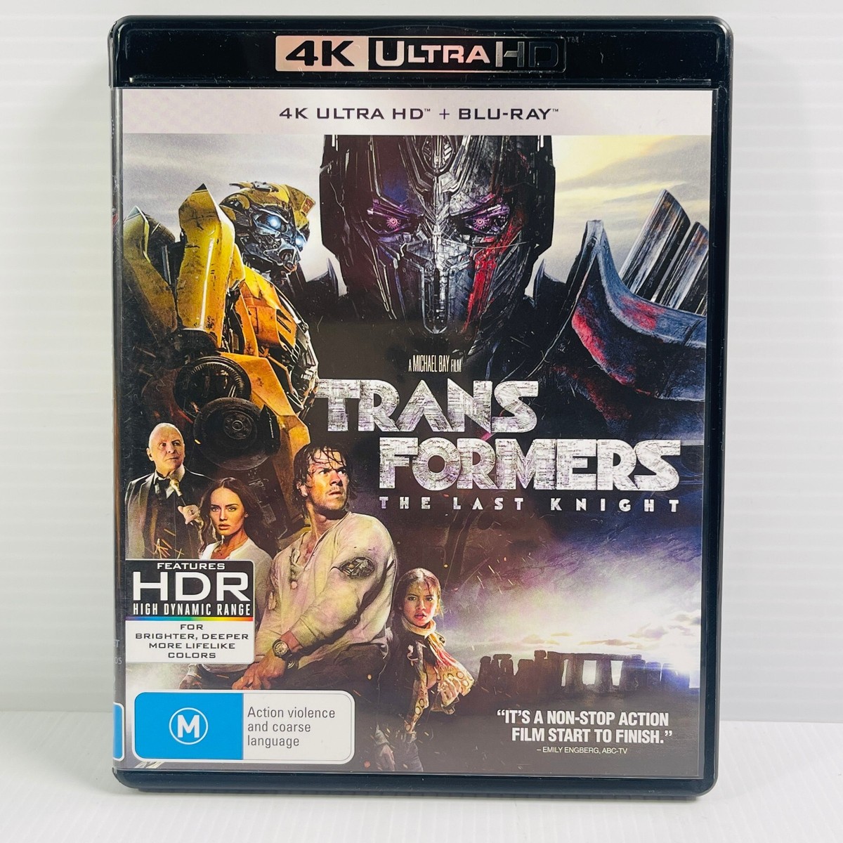 Transformers The Last Knight 4K Ultra HD Blu Ray UK