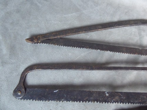 Lot de 4 SCIES, anciennes. - Bild 5 von 7