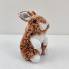 Aurora Realistic 6" Plush Bunny 2015 Stuffed Animal Plush Toy Easter Gift