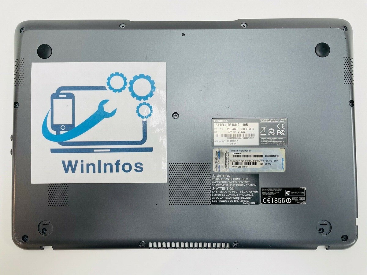 Plasturgie d'écran pour TOSHIBA Satellite U840