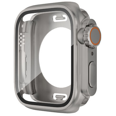 For Apple Watch 40/41/44/45mm Waterproof Case 360°Full Cover Change to Ultra