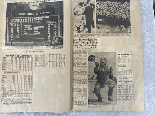 Altes Sport Sammelalbum Baseball Football Babe Ruth Yankees Notre Dame 40er 50er - Bild 8 von 20