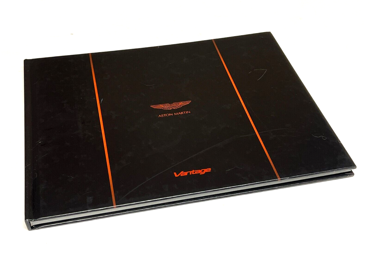 Aston Martin Vantage V8 V12 N430 Hardcover Book Brochure | eBay