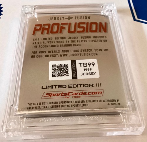 TIM BROWN 1/1 JERSEY FUSION OAKLAND RAIDERS like leaf in the game and sportkings - Picture 2 of 2